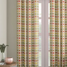 Soumya Multicoloured Single Long Door Curtain-8