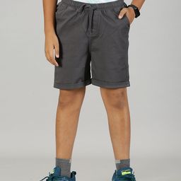 KiddoPanti Boys Mid-Rise Pure Cotton Shorts-image-63