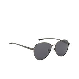 ROYAL SON Unisex Black Lens & Gunmetal-Toned Polarized Aviator Sunglasses-image-42