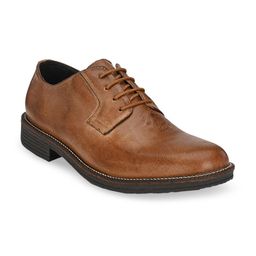 CARLO ROMANO Men Tan Brown Formal Derbys-picture-2