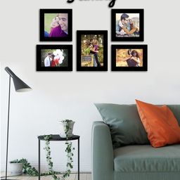 Art Street Black Set of 5 Photo Frames-image-83