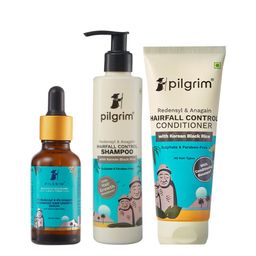 Pilgrim Redensyl & Anagain Hairfall Control 3-Pc Hair Care Combo-57