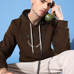 DILLINGER Men Typography Printed Hooded Sweatshirt-image-93