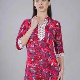 StyFun Women Abstract Printed Kurti-15