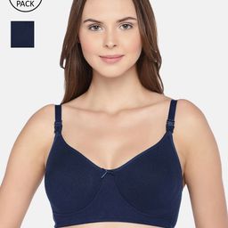 Inner Sense Pack Of 2 Antimicrobial Sustainable Soft feeding Bra-0