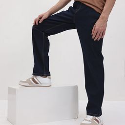 The Roadster Life Co. Men Straight Fit Mid-Rise Stretchable Jeans-image-45