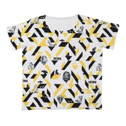 Disney by Wear Your Mind Boys White & Yellow Printed Round Neck T-shirt-image-54