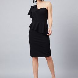Athena Women Solid Sheath Dress-picture-16