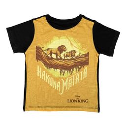 Disney by Wear Your Mind Boys Mustard Yellow Printed Round Neck T-shirt-image-29
