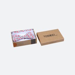 Tossido Multicoloured Printed Bow Tie & Pocket Square-picture-22