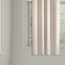 Fabindia Ednit Off White Floral Cotton Door Curtain-image-24