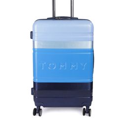 Tommy Hilfiger Blue Large Trolley Bag-image-33