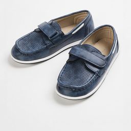 Fame Forever by Lifestyle Boys Navy Blue Solid Boat Shoes-image-91