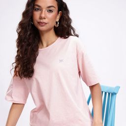 Kook N Keech Solid Oversized T-shirt-picture-32