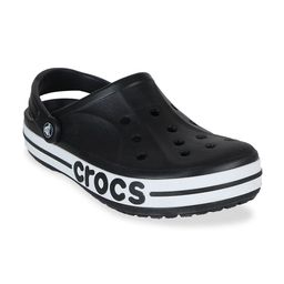 Crocs Unisex Black & White Croslite Clogs-19