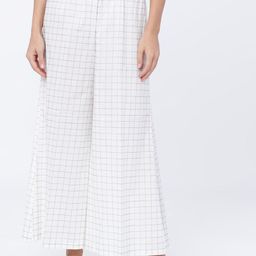 Vishudh Women Off White Checked-image-63