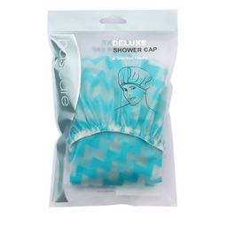 basicare Blue & Transparent Printed Shower Cap-43