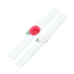FUNKRAFTS Girls White & Pink Set of 2 Hairband-46