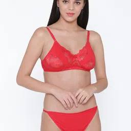 N-Gal Women Red Laced Lingerie Set NTDLS12-image-56