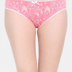 Ms.Lingies Women Pink & White Printed Hipster Brief Z12-89176S-image-54