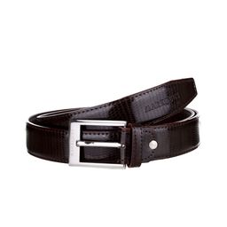 MARKQUES Men Brown Textured Leather Belt-image-32