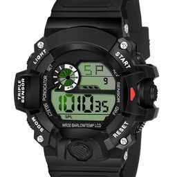 SWADESI STUFF Unisex Kids Black Digital Watch-55
