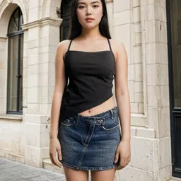 Stylecast X Hersheinbox One Shoulder Asymmetric Hem Top-image-5