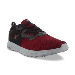 Sparx Men Maroon Mesh Running Shoes-11