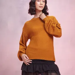 DressBerry Acrylic Ribbed Pullover-image-41
