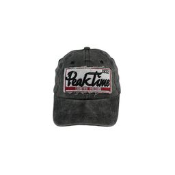 iSWEVEN Unisex Black & White Embroidered Baseball Cap-55