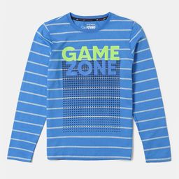 Jockey Boys Combed Cotton Graphic Printed Round Neck Full Sleeve Tshirt - CB04-image-88