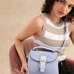 all about you Geometric Structured Satchel-48