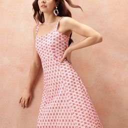 all about you Floral Embroidered Schiffli Maxi Dress-image-70