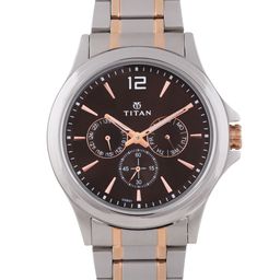 Titan Workwear Men Black Analogue watch NL1698KM01-31