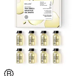 BRILLARE Sustainable Set of 8 Dandruff Control Booster Oil Shots for Itchy & Flaky Scalp - 6ml Each image 4
