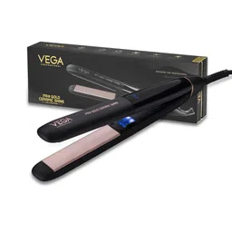 VEGA PROFESSIONAL VPMHS-08 Pro Gold Ceramic Shine Hair Straightener - Black-33