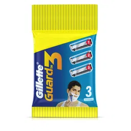 Gillette Men Guard 3 Shaving Blades - 3 Cartridges-26