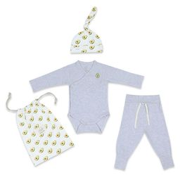 Masilo Kids Grey & White Clothing Set With Cap-23