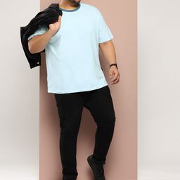 Sztori Men Drop-Shoulder Sleeves Pure Cotton T-shirt-image-44
