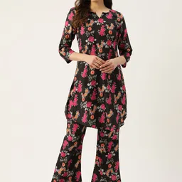 Sleek Italia Women Printed Ethnic Co-Ords Set-picture-54