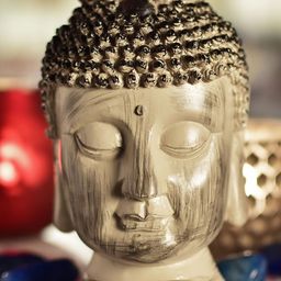 Archies Brown Lord Buddha Showpiece-image-84