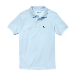 Lacoste Boys Blue Solid Polo Collar T-shirt-image-98