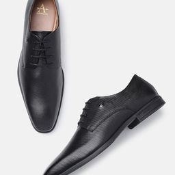 Arrow Men Elliott Formal Leather Derby Shoes-image-22