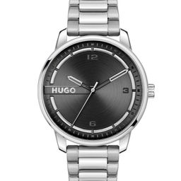 HUGO Men Stamp Analogue Watch 1530364-image-54