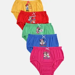 Bodycare Girls Pack Of 5 Assorted MINNIE & FRIENDS  Basic Briefs KIA9105-PK001-picture-32
