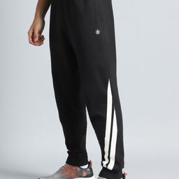 CULT Men Pure Cotton Play On Black Mid Rise Joggers-image-82