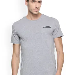 Van Heusen Innerwear Men Textured Crew Neck Short Sleeve T-Shirt-image-16