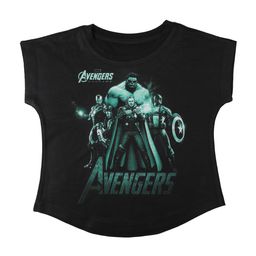 Marvel by Wear Your Mind Girls Black Printed Top-image-40