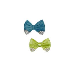 ONE on ONE Girls Set Of 2 Embellished Alligator Hair Clips-19