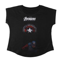 Marvel by Wear Your Mind Girls Black Printed Top-picture-23